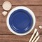 Navy Color 7 Inch Solid Paper Dessert Plates 24 Pack for Classic Party Themes